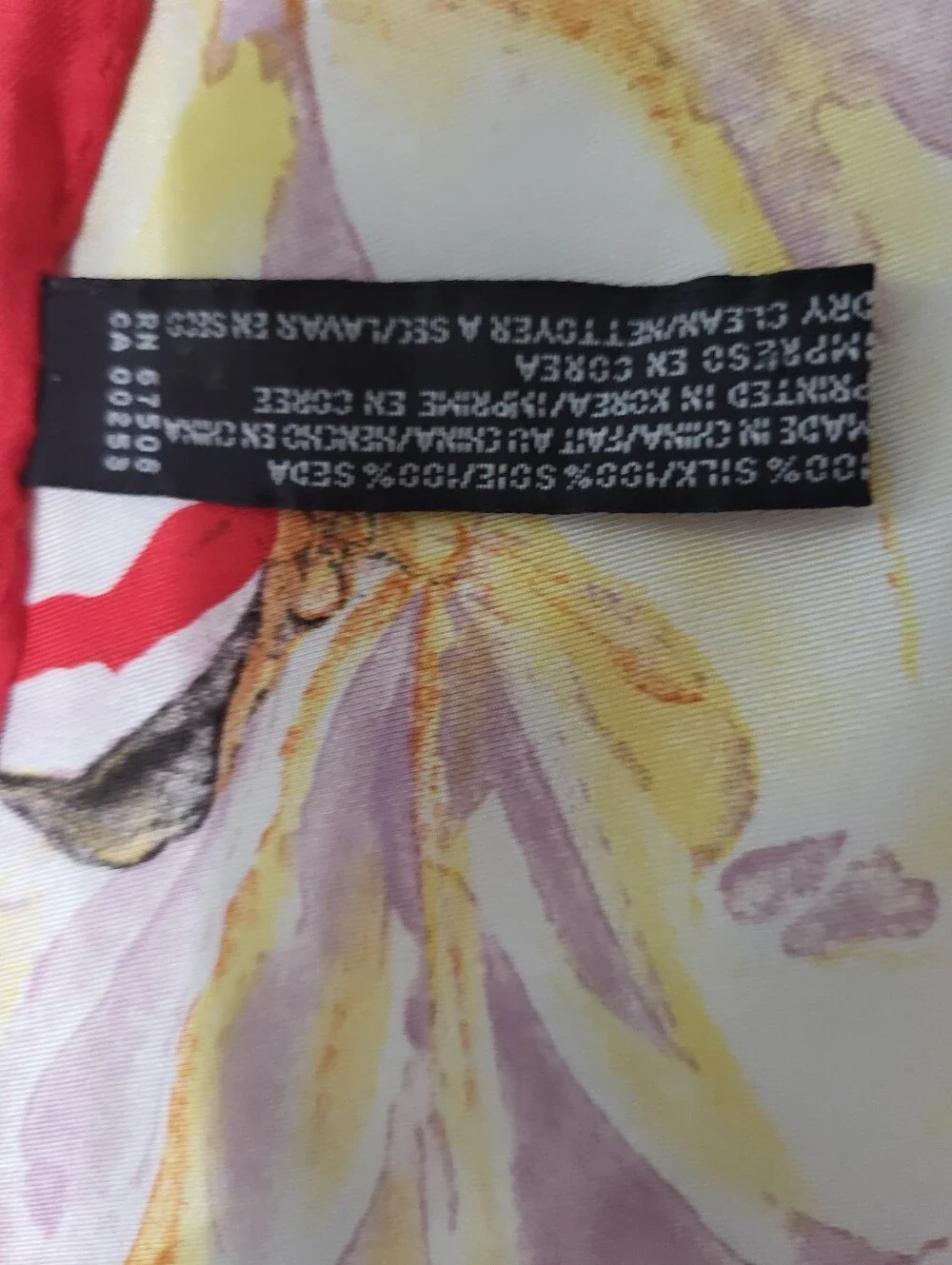 100% Silk Scarf